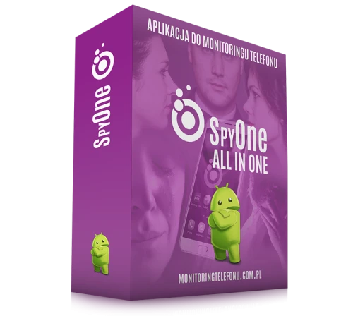 Monitoring telefonu SpyONE All in ONE - Abonament 1 Rok Android