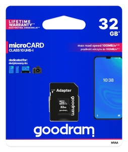 Karta pamięci microSD 32GB klasa 10 GOODRAM