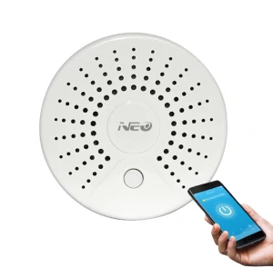 Czujnik Dymu Temperatiry Wi-FI Neo Smart Home Tuya