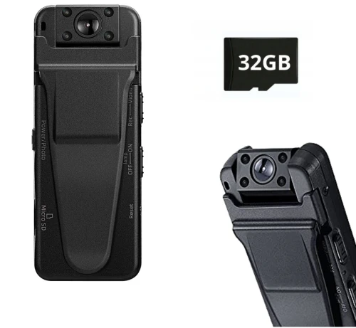 Kamera A13 FULL HD IR detekcja ruchu 7h obrotowy obiektyw
