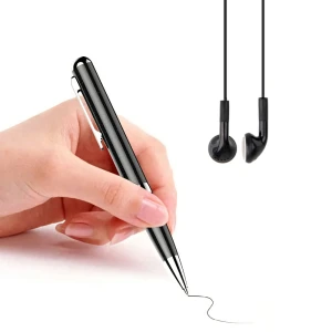 Długopis szpiegowski dyktafon SET V96 32GB + Słuchawki