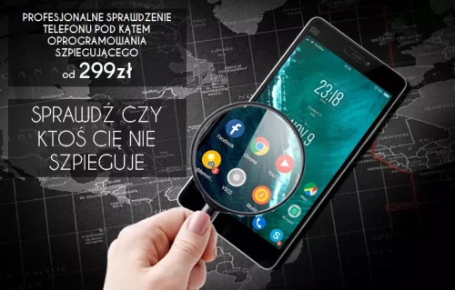 Usługa sprawdzenia telefonu pod kątem aplikacji szpiegujących