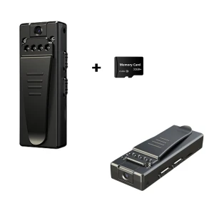 Mini Kamera A7 FULL HD IR detekcja ruchu 3h obrotowy obiektyw