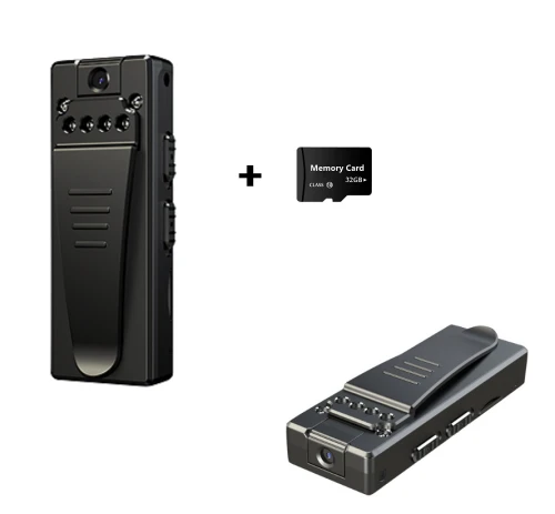 Mini Kamera A7 FULL HD IR detekcja ruchu 3h obrotowy obiektyw
