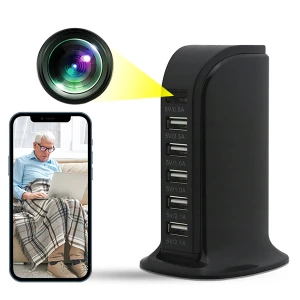 Kamera Ładowarka HUB 5x USB Wi-Fi ( Podgląd Online )