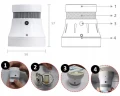 Czujnik dymu Zigbee v3.0 Tuya Smart Life
