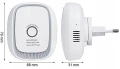 Bezprzewodowy czujnik gazu Zigbee v3.0 Tuya Smart Life