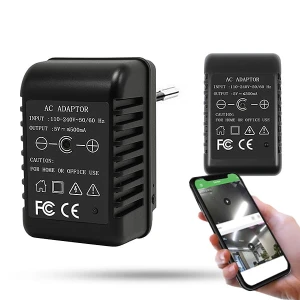 Ładowarka IP05 IR z Ukrytą Kamerą Wi-FI z trybem nocnym (Podgląd Online)