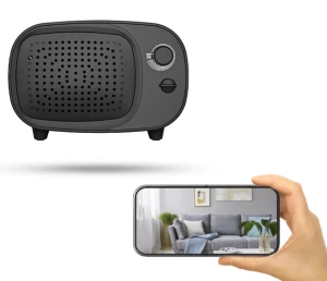 Głośnik Bluetooth z Ukrytą Kamerą Wi-Fi IP86 + Tryb Nocny (Podgląd Online)