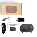 Głośnik Bluetooth z Ukrytą Kamerą Wi-Fi IP86 + Tryb Nocny (Podgląd Online)