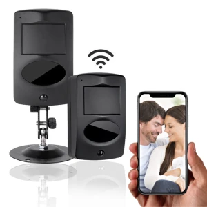 Czujka Ruchu z kamerą Wi-Fi detekcja ruchu PIR LS11 IR (Do Roku na baterii) BLACK