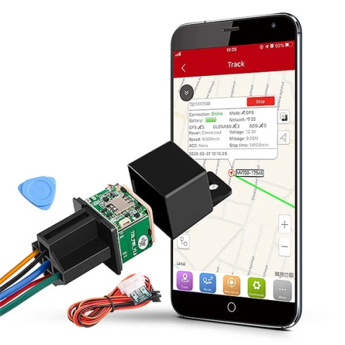 LOKALIZATOR GPS MV730 POD ZASILANIE STAŁE Z FUNKCJĄ ODCIĘCIA PALIWA OIL