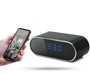 ZEGAR UKRYTA KAMERA WI-FI Z10 TRYB NOCNY (PODGLĄD ONLINE)