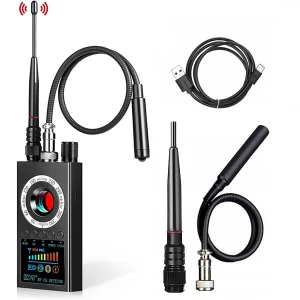 WYKRYWACZ KAMER I PODSŁUCHÓW K19+ (PLUSKWY GSM, GPS, WI-FI, RF, IR)