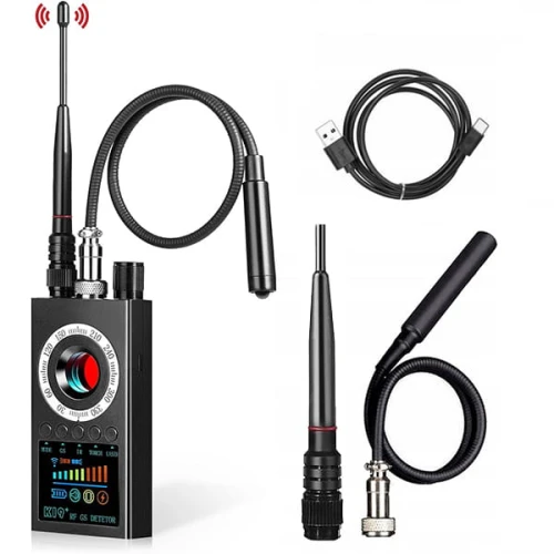 WYKRYWACZ KAMER I PODSŁUCHÓW K19+ (PLUSKWY GSM, GPS, WI-FI, RF, IR)