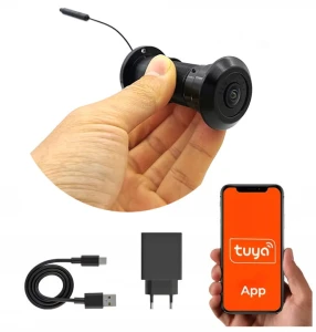 Wizjer Ukryta Kamera WI-FI IP618BW (Podgląd Online) Tuya