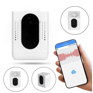 Ukryty Dyktafon AR07 Wi-Fi Zdalny Podsłuch Online Atrapa Mini Oczyszczacza Powietrza  (Zapis i Odsłuch)