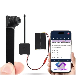 Mini kamera na egzamin do tekstu Wi-Fi M8 EG (Podgląd Online)