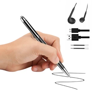 DŁUGOPIS DYKTAFON SZPIEGOWSKI Q60V 2W1 ( + DETEKCJA GŁOSU )