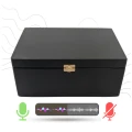 Profesjonalna Skrzynka Ultra soniczna Sejf KGA, czarna Szkatułka blokująca nagrywanie i nasłuch GSM