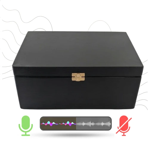 Profesjonalna Skrzynka Ultra soniczna Sejf KGA, czarna Szkatułka blokująca nagrywanie i nasłuch GSM