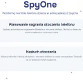 Monitoring telefonu SpyONE All in ONE - Abonament na 1 Miesiąc Android