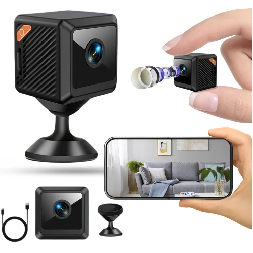 Mini Kamera W02 WI-FI (Podgląd Online i Tryb Nocny)