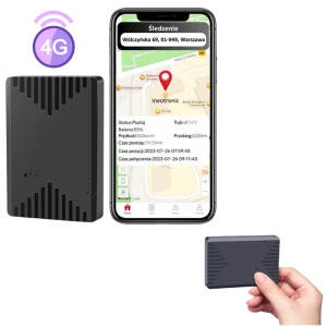 Mini Lokalizator GPS ML300G 4G z Podsłuchem na żywo, magnes (Aplikacja PL)