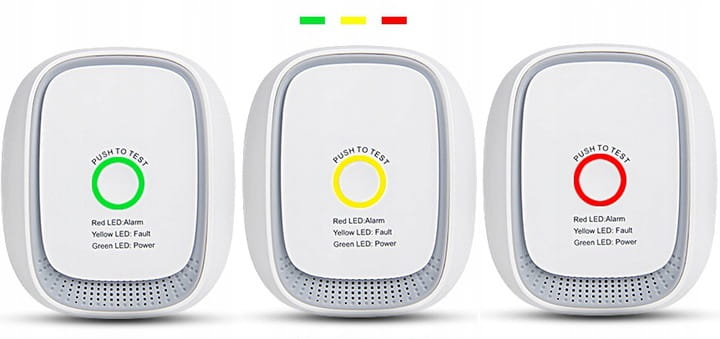  Bezprzewodowy czujnik gazu Zigbee v3.0 Tuya Smart Life