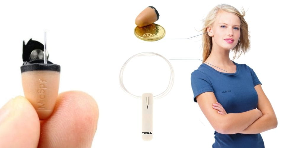 Mikrosłuchawka Standard BT bluetooth AZ-1000 niewidoczna