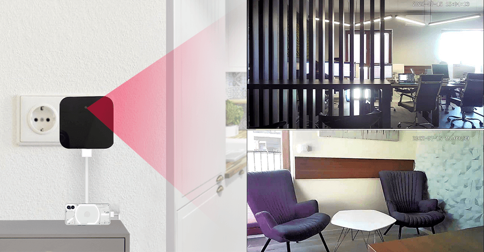 ŁADOWARKA KAMERA WI-FI Z99 4K Z IR (PODGLĄD ZDALNY)