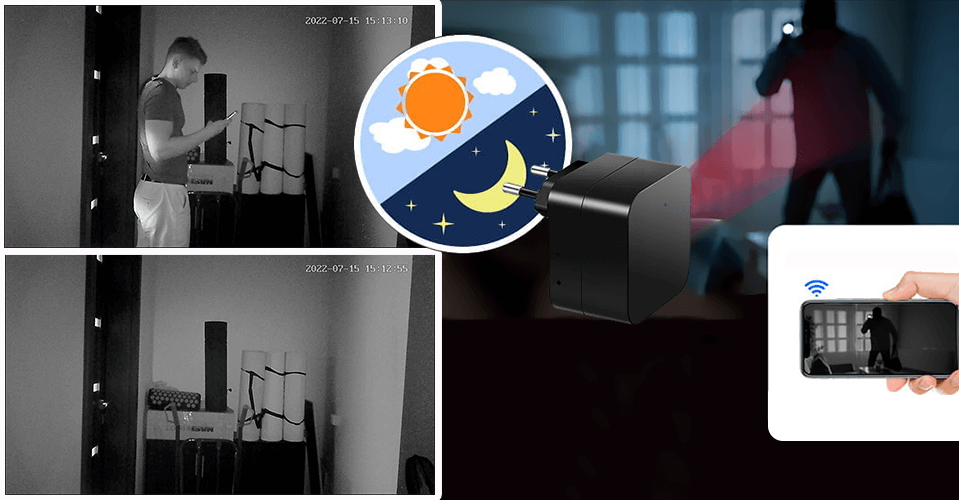 Tryb nocny w ładowarce Z99 WiFI