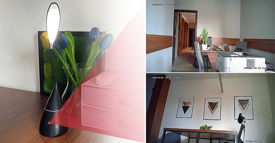 LAMPKA KAMERA WI-FI Z65 + GŁOŚNIK BLUETOOTH (PODGLĄD ONLINE)