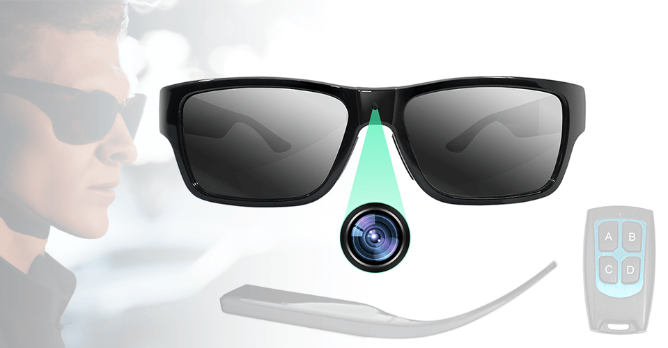 OKULARY SZPIEGOWSKIE AS-2S Z PILOTEM FULL HD