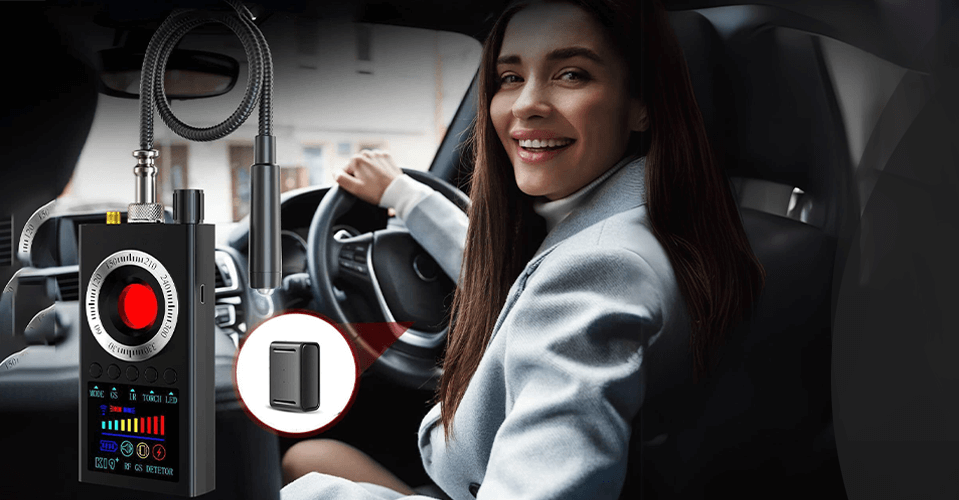 WYKRYWACZ KAMER I PODSŁUCHÓW K19+ (PLUSKWY GSM, GPS, WI-FI, RF, IR)