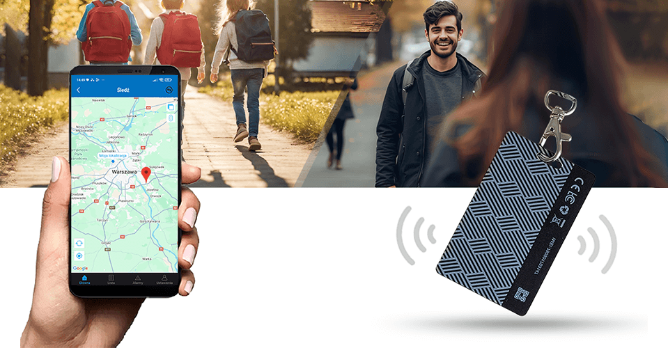 Lokalizator Karta MT713 Typu TAG Bluetooth (Pełna Dyskrecja - do 3 lat pracy)
