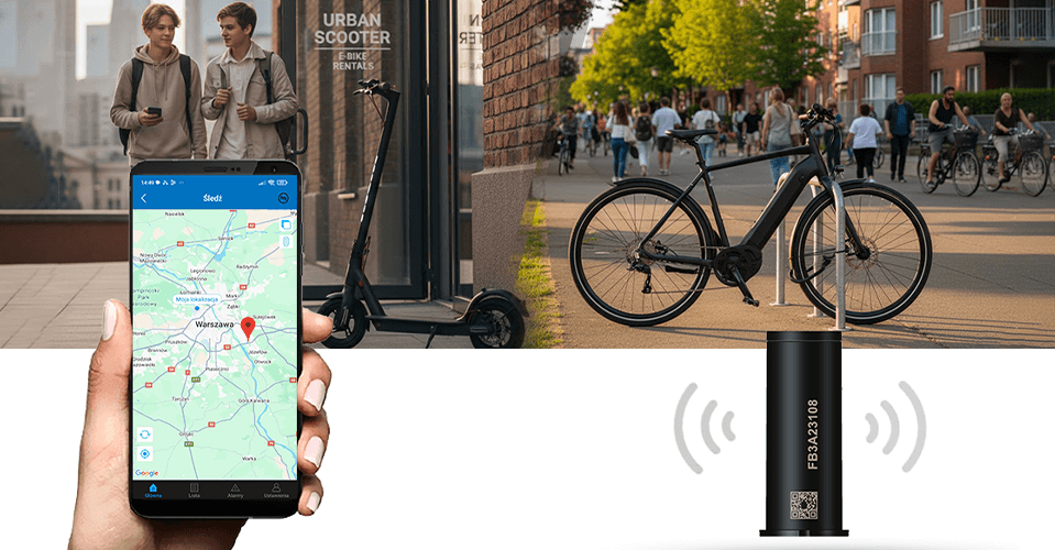 Lokalizator Tubka MT611 Typu TAG Bluetooth do zabezpieczenia roweru, hulajnogi (Pełna Dyskrecja - do 2 lat pracy)