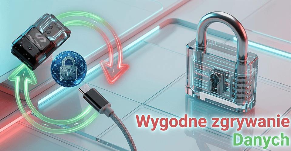Dyktafon cyfrowy SQR ONE 32GB 2w1+ Detekcja Głosu VOS (Długi czas pracy oraz Magnes)