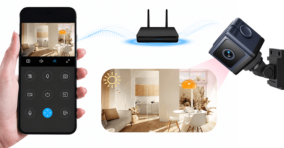 Mini Kamera W03 WI-FI (Podgląd Online i Tryb Nocny)