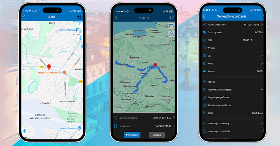 Lokalizator Naklejka PB708 PRO Typu TAG Bluetooth (Pełna Dyskrecja - Wersja 10 minut)