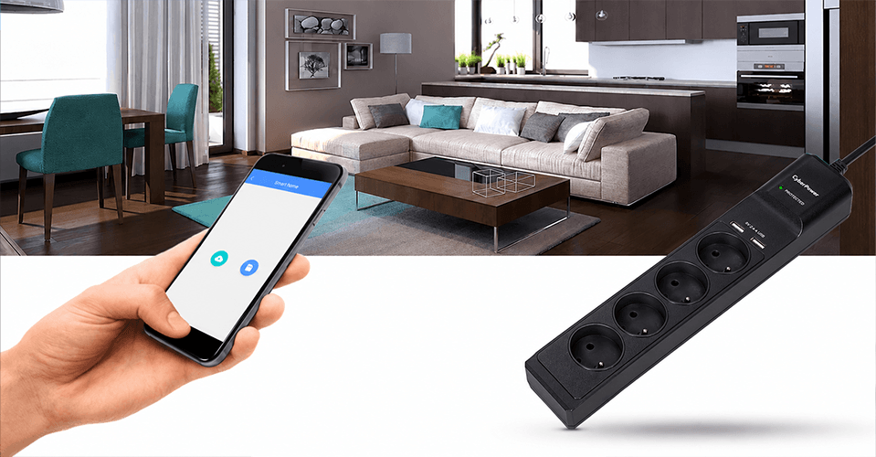 Listwa SPYHOME PRO z Zapisem i Odsłuchem Zdalnym WI-FI Online