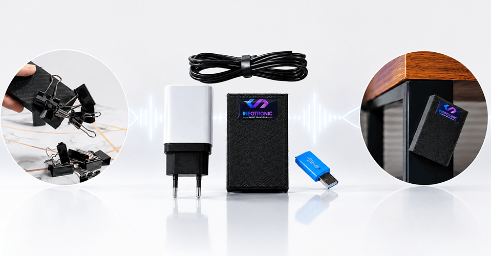 Zastosowanie SpyBox G1 z magnesem